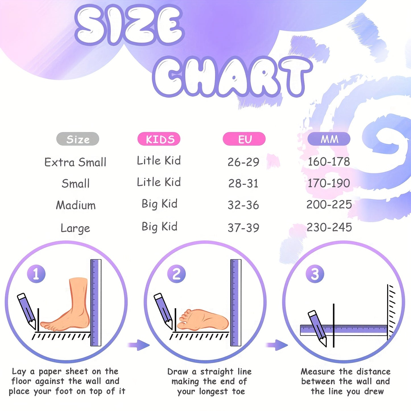 Lixada Adjustable Roller Skates, Non-Slip Wheels, Lightweight Design For Beginners & Training, Purple & White, Size M, EU 32-36