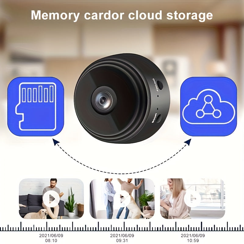 Wireless Security Camera | Crisp 480P Indoor Monitoring