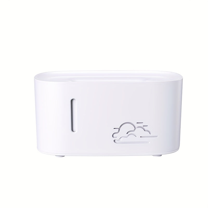 1pc Long Strip Wood Grain Cracked Aromatherapy Humidifier, 160ml Colorful Gradient Atmosphere Light, Silent and Compact Portable for Bedroom Office School Air-conditioned Room, No Battery Included, USB Plug-in Use