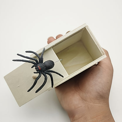 A Terrifying Spider Box with Fake Insects, Perfect for Halloween, Christmas, April Fool'S Day, Graduation Gifts, And Giveaways.