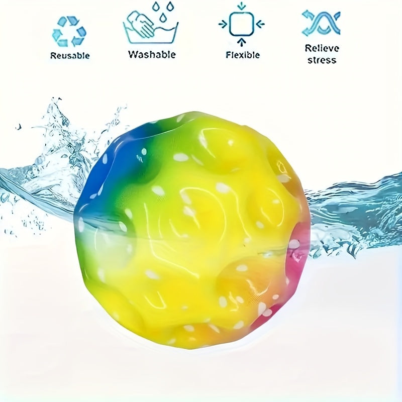Durable High-Elasticity Water Balls for Adults - 7.01 cm PU Sensory Balls for Outdoor Water Games, Beach & Pool Fun - Perfect for Halloween, Christmas, Easter, Thanksgiving, New Year & More, Water Balloons, Holiday Celebratio