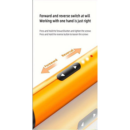 46-In-1 Cordless Electric Screwdriver Set, Silent High Torque Rechargeable Lithium Battery, USB Powered, Multifunctional Portable Household Tool Set with 38 Magnetic Precision Bits, Suitable for Precision Repair Tools Such As