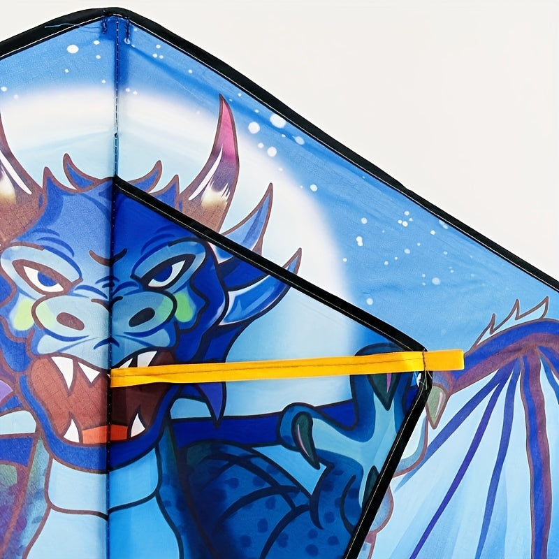 Giant Dragon Kite - Durable Polyester, Easy Assembly, Perfect for Beach & Park Fun, Ideal Halloween & Christmas Gift