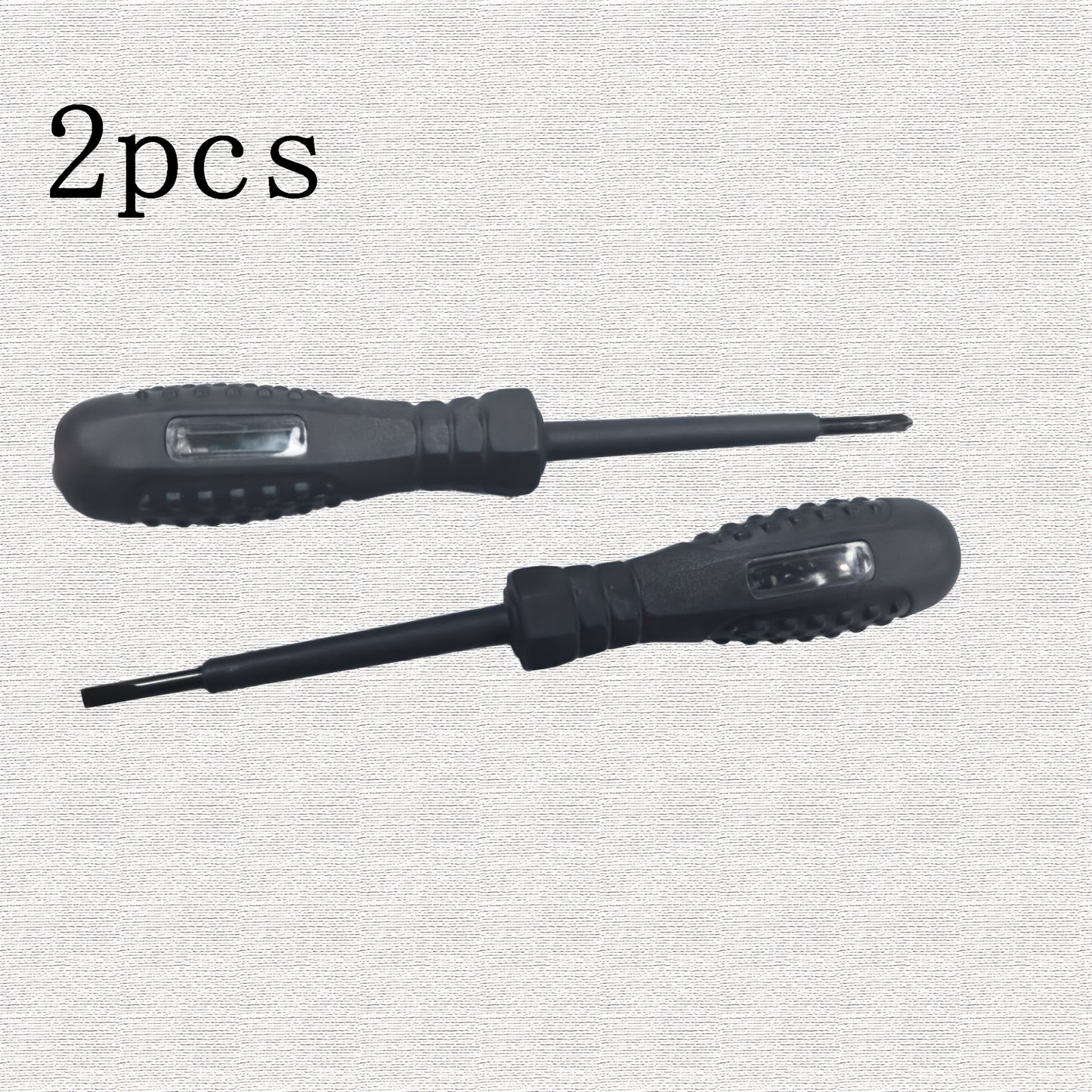 Set of 2 Smart Touch Voltage Testers Featuring Dual Heads And LED Lights - Ideal for Electrical Checks And Fault Location
