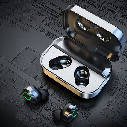 ANKRIYUL Wireless Earbuds Stereo Headset Sport Headphones in Ear Earphones with Charging Case