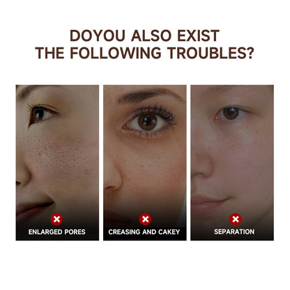 Hydrating Invisible Pore Base Makeup Stick, Gentle and Oil Control Concealer for Flawless Makeup