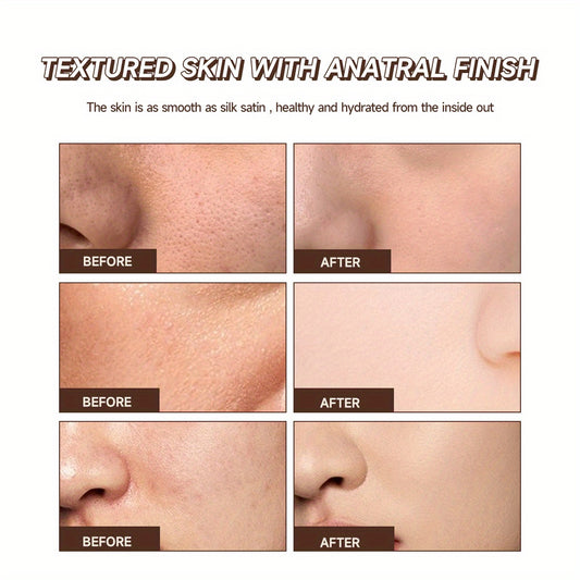 Invisible Pore Primer Cream - Matte, Waterproof & Sweatproof Foundation Stick for Long-Lasting Makeup Application, Fair Skin Tone, Makeup Primer|Matte Finish|Waterproof Foundation