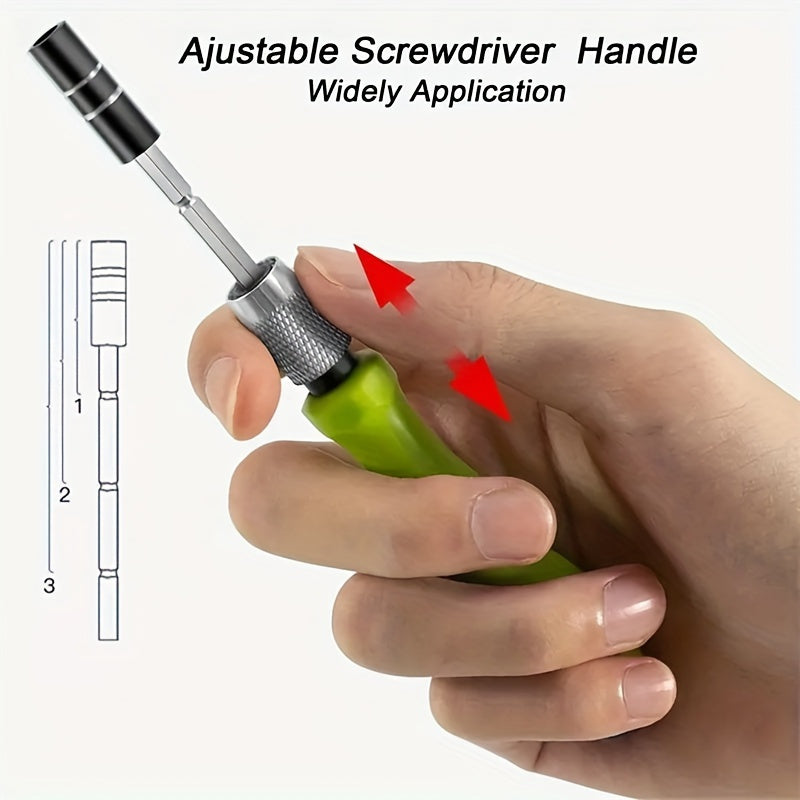 32-in-1 Precision Screwdriver Set, Multi-Functional Manual Tool Kit, No Battery Required, ABS Material, for Smartphone, Computer & Electronics Repair.