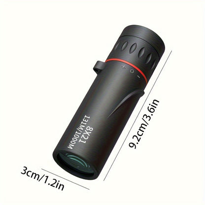 Visionary, High-Power Compact Monocular Telescope for Adults - Perfect for Hiking, Camping, Bird Watching