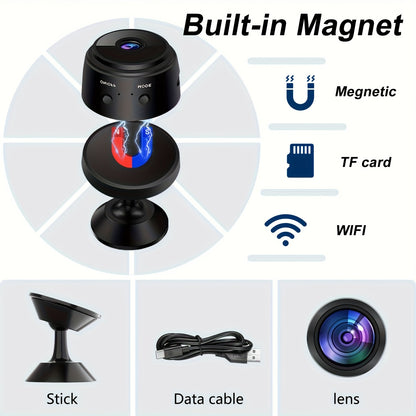 Wireless Security Camera | Crisp 480P Indoor Monitoring