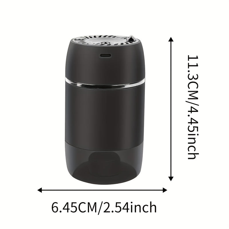 Smart Car Air Freshener with Star Projector, Long-Lasting, USB Rechargeable, Automatic On/Off, Essential Oil Diffuser for Odor Removal, Car Interior Decor Gift for Lovers