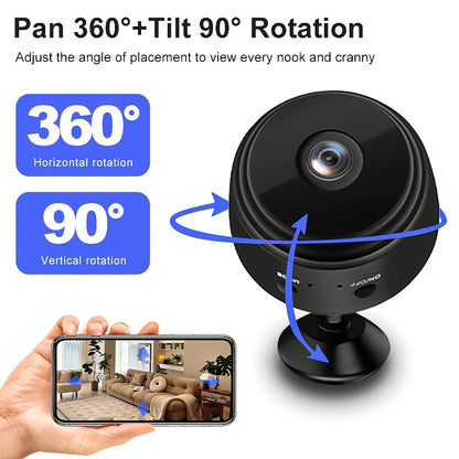 Wireless Security Camera | Crisp 480P Indoor Monitoring