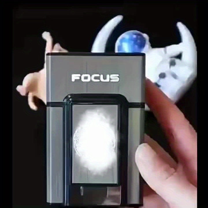 20pcs Cigarettes Capacity Cigarette Box Metal Cigarette Case with Lighter Windproof Torch Lighter Gadgets for Men Stocking Stuffers for Adults, Father's Day Gift, Birthday Day Gift, Christmas Day Gift, Cigarette Pouch