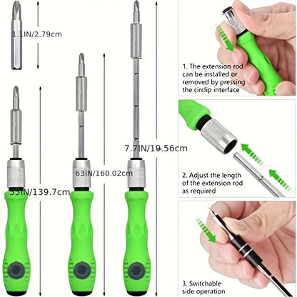 32 in 1 Multifunctional Manual Screwdriver and Pliers Set, Suitable for Repair and Disassembly of Mobile Phones, Computers and Electronic Products