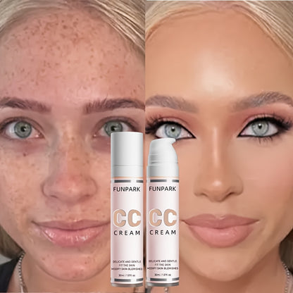 CC Cream, Cover freckles and wrinkles, Create flawless Light Beige, Light texture, Easy to apply, Lasting makeup
