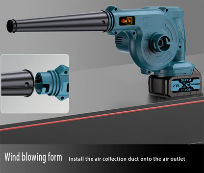 2025 New Handheld Wireless Leaf Blower, Equipped with Battery And Charger for Cleaning Courtyards, Yards, Workplaces, Lawn Care, Leaf Blowing, And Snow Blowing on Sidewalks