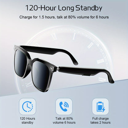 Smart Wireless Glasses 2in 1 Earphone, Wireless Stereo Headset
