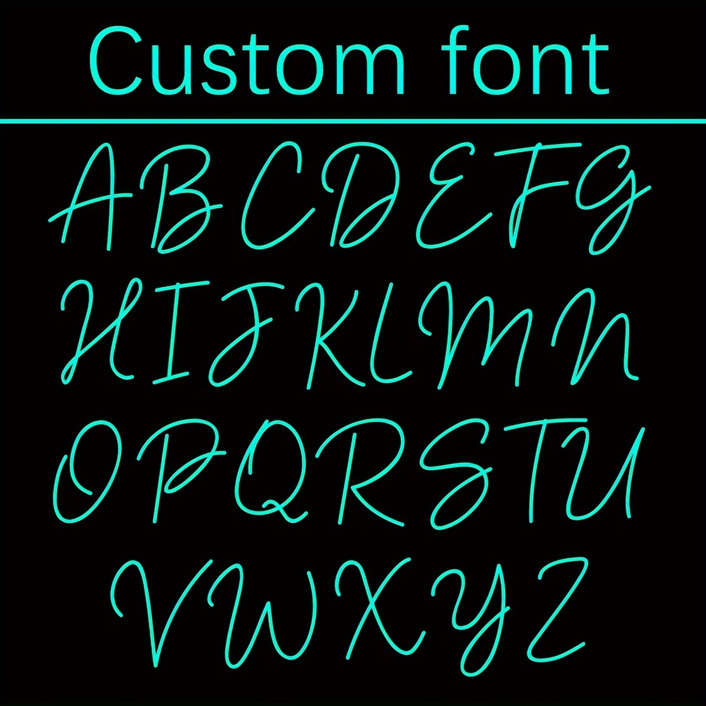 Customizable LED Neon Sign Light - Personalized Wall Mount Decor for Bedroom, Living Room, Party, Wedding, Birthday - USB Powered with Dimmable Push Button Control, Ideal Christmas Gift, Neon Signs for Wall