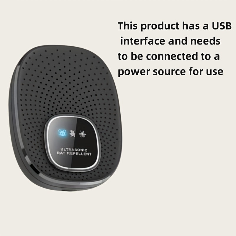 Home Smart Electronic Cat Mouse Repellent, Smart Soundwave technology for Mice, Silent and No Disturbance, Safe and Reliable, Hotel Smart Mouse Repellent, Soundwave technology Pest Control