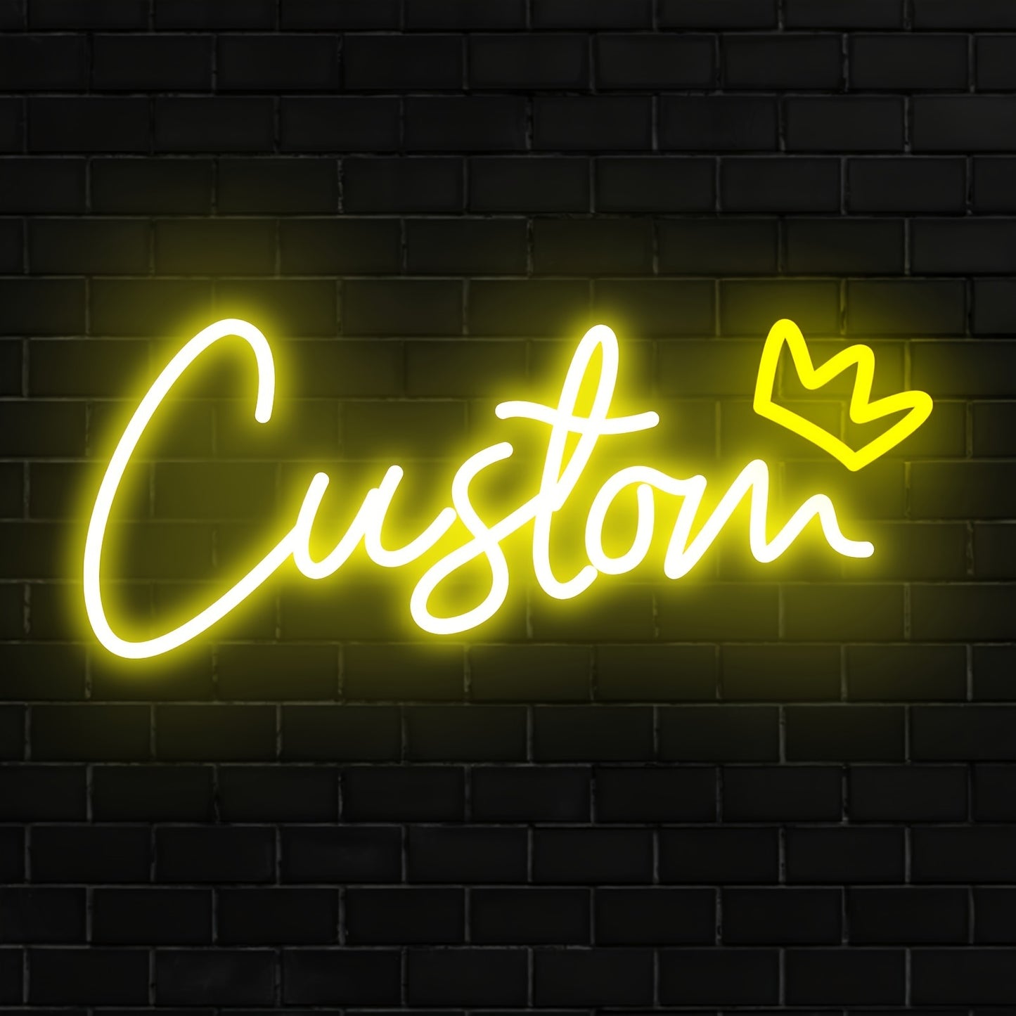 Customizable LED Neon Sign Light - Personalized Wall Mount Decor for Bedroom, Living Room, Party, Wedding, Birthday - USB Powered with Dimmable Push Button Control, Ideal Christmas Gift, Neon Signs for Wall