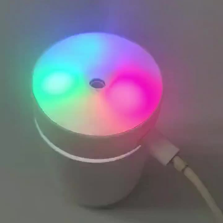 A New Model of a Colorful Light USB Humidifier And Aroma Diffuser