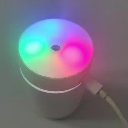 A New Model of a Colorful Light USB Humidifier And Aroma Diffuser