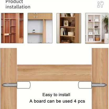 60pcs Heavy-Duty Nickel-Plated Self-Tapping Screws with Anti-Slip Rubber Sleeves - No Pre-Drilling Needed, for Wooden Cabinets, Shelving, Furniture - Compatible with Power Drills - by GUTEBANG