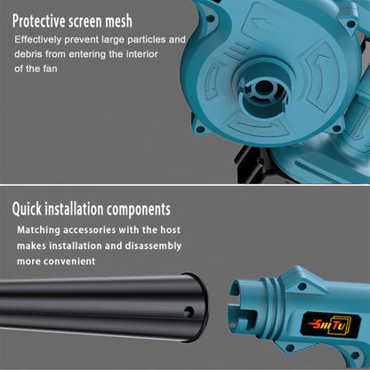 2025 New Handheld Wireless Leaf Blower, Equipped with Battery And Charger for Cleaning Courtyards, Yards, Workplaces, Lawn Care, Leaf Blowing, And Snow Blowing on Sidewalks