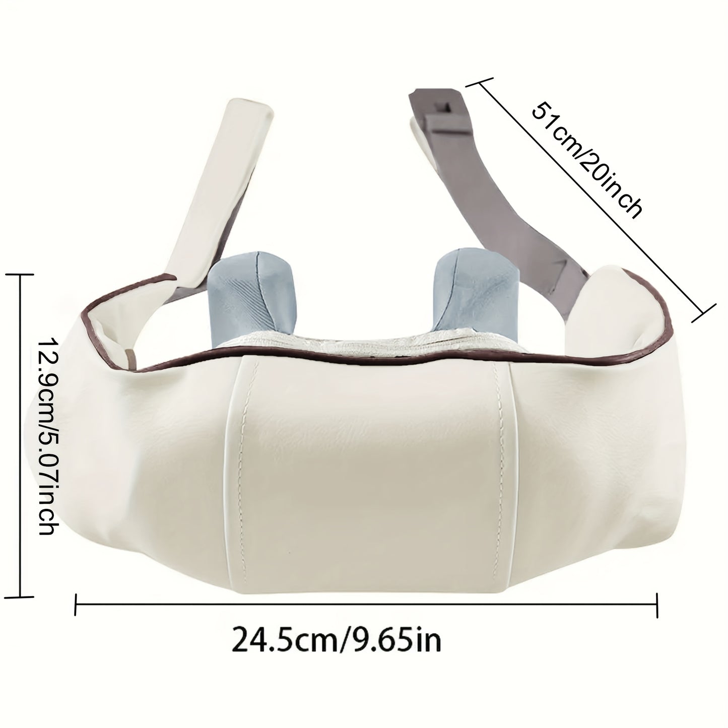 Automatic Kneading Device for Neck, Back, Waist, And Shoulder Massage Targeting Trapezius Muscles.