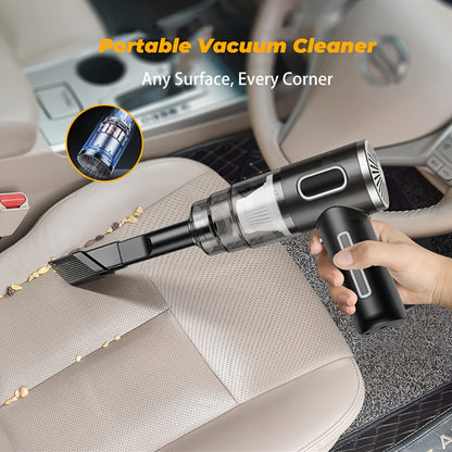 High-Power Vacuum Cleaner, Cordless Handheld Design for Carpets, Sofas