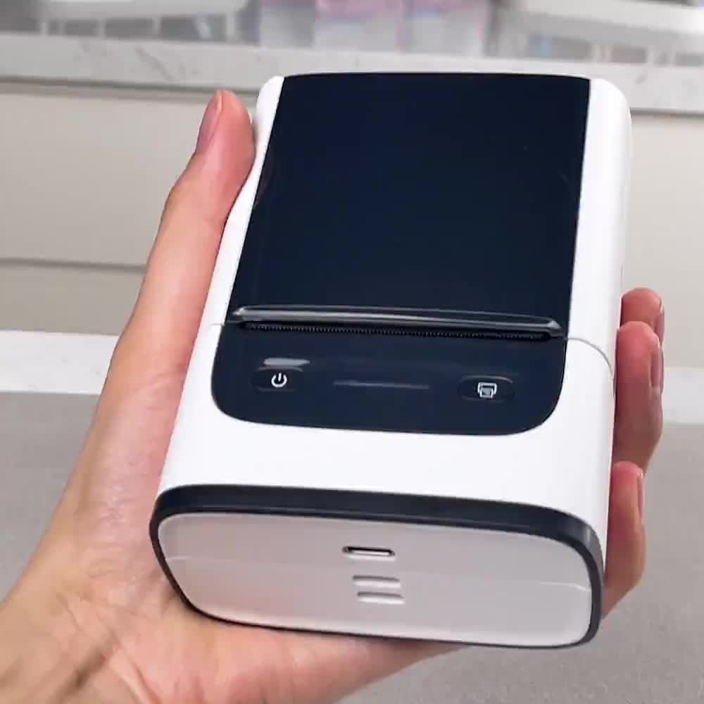 Mini Label Printer Self-Adhesive Labels, Portable Label Printer, P31S&P21&PM220 Combination of Different Designs, No Ink or Toner Required, Wireless Connectivity, For iOS and Android, For Home, Office and School, For Storage