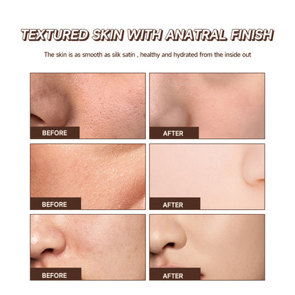 Visible Pore Face Primer - Long-Lasting Matte Foundation Oil Control Primer Stick, Korean Cosmetic Formula for Natural Coverage, Moisturizing & Blemish Concealing, Sleek Packaging, Korean Skincare