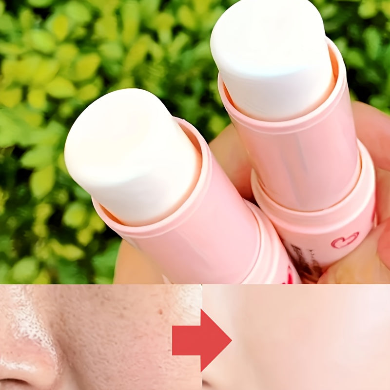 Visible Pore Face Primer - Long-Lasting Matte Foundation Oil Control Primer Stick, Korean Cosmetic Formula for Natural Coverage, Moisturizing & Blemish Concealing, Sleek Packaging, Korean Skincare