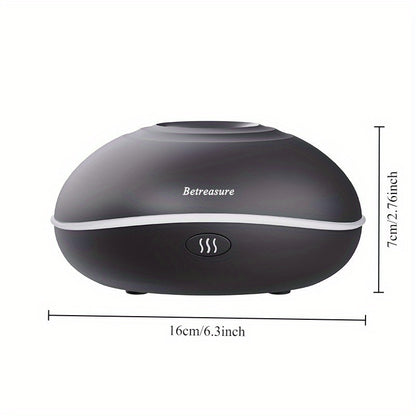 200ml Cool Crack Nebula Diffuser with Flame Effect, Auto Shut-off to Prevent Overheating, Long-lasting Mist, Compact and Space-saving Indoor Humidifier