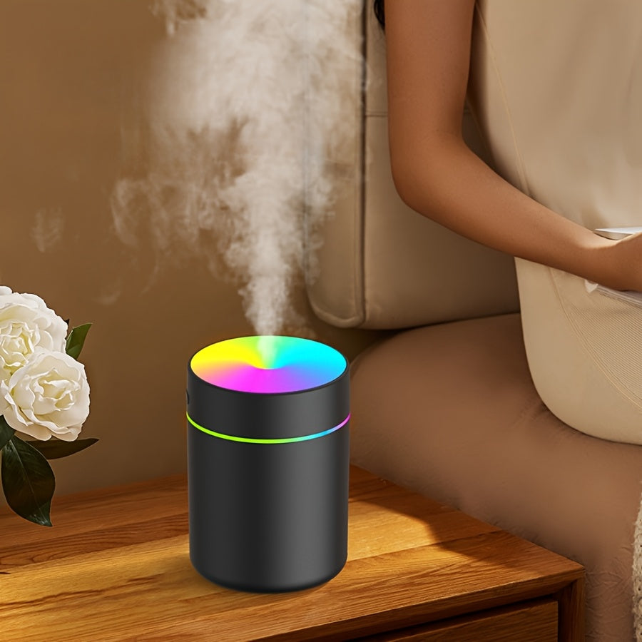 A New Model of a Colorful Light USB Humidifier And Aroma Diffuser