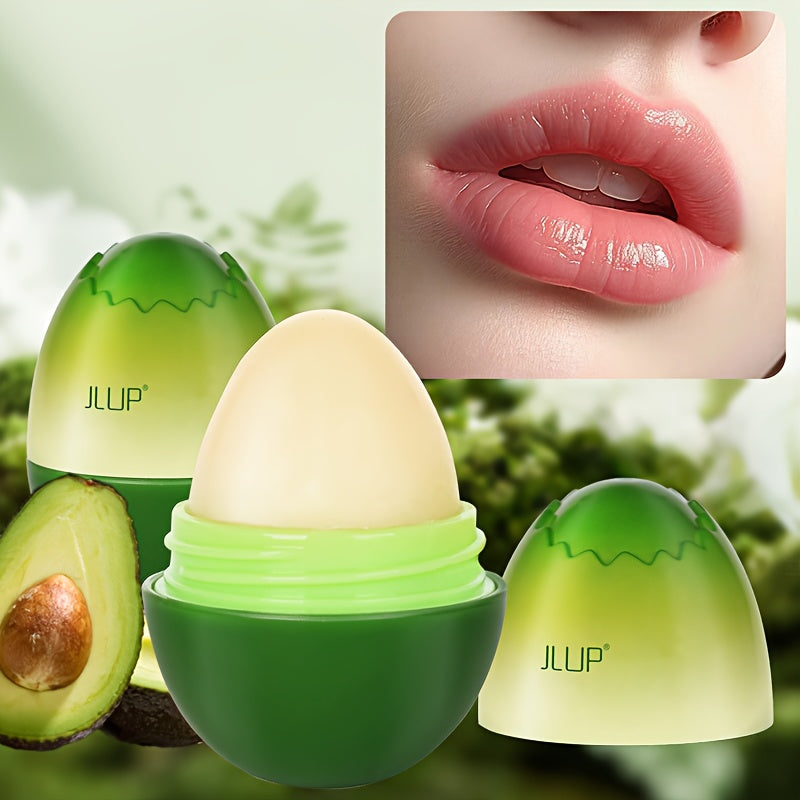 J-Lip Hydrating Lip Balm - 3 Scents Available, Nourishing & Moisturizing for Dry Lips, Combination Skin, Portable Design with Peach, Lemon & Green Ingredients, Compact & Travel-Friendly