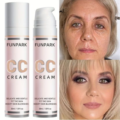 CC Cream, Cover freckles and wrinkles, Create flawless Light Beige, Light texture, Easy to apply, Lasting makeup