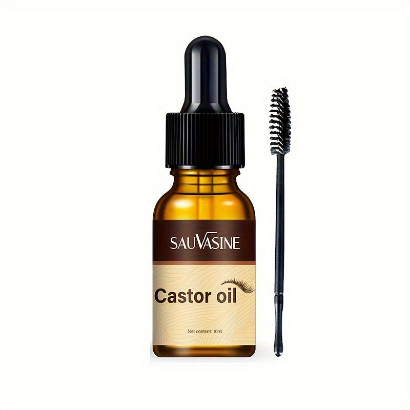Castor Oil for Eyelashes And Eyebrows, Hair, Cold Pressed And Unrefined, Essential Oil for Dry Hair, Skin And Nail Care
