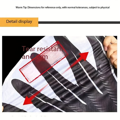 Extra Large Eagle Kite - 110.01cm Wingspan with Long Lines (30.0meter Total), Realistic Brown/Red/Black Feather Design - Heavy-Duty kite for Outdoor Flying, Birthday Parties, Kite Fighting - Ideal for Adults & Teens - Availab