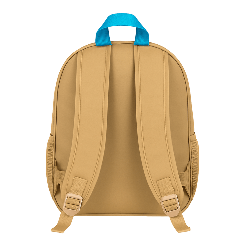 Single-Compartment School Backpack One Piece Monkey Blue 39x31x15 cm