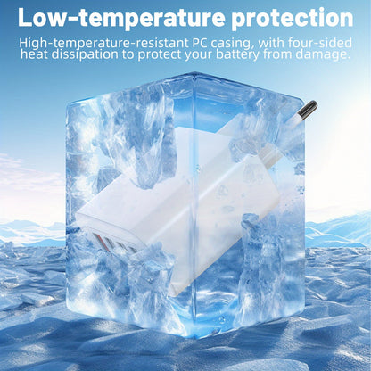 60W Fast Charging Adapter 4 Ports (EU Plug)