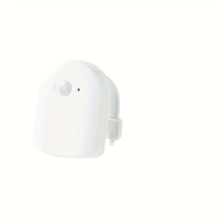 1/2pcs 16 Colors Human Motion Sensor Toilet Seat Light Inside Toilet Bathroom Night Light for Toilet Bowl Gift, Adjustable Human Motion Sensing Toilet Seat Light, Motion Sensing Toilet Night Light, Suitable for Bathrooms
