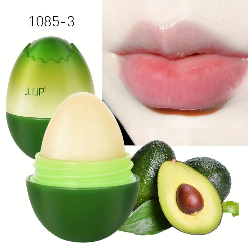 J-Lip Hydrating Lip Balm - 3 Scents Available, Nourishing & Moisturizing for Dry Lips, Combination Skin, Portable Design with Peach, Lemon & Green Ingredients, Compact & Travel-Friendly