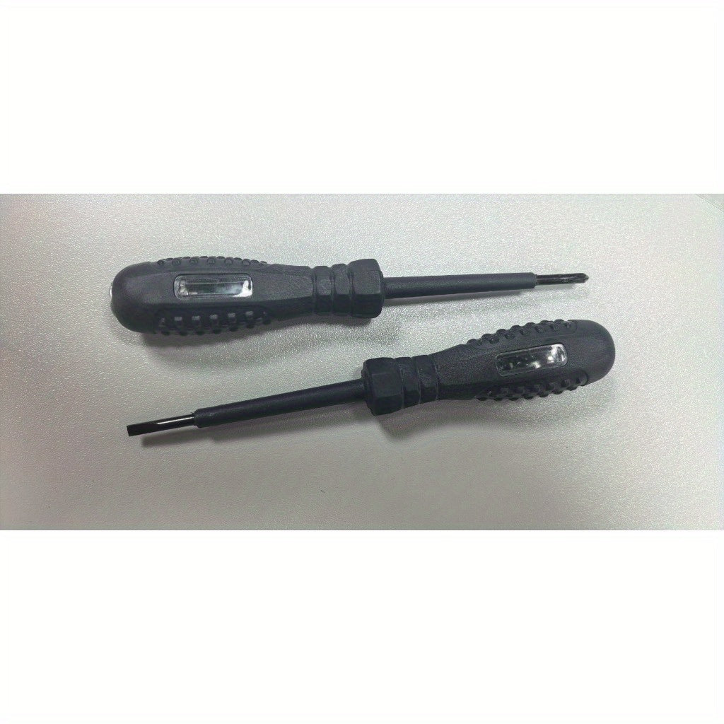 Set of 2 Smart Touch Voltage Testers Featuring Dual Heads And LED Lights - Ideal for Electrical Checks And Fault Location