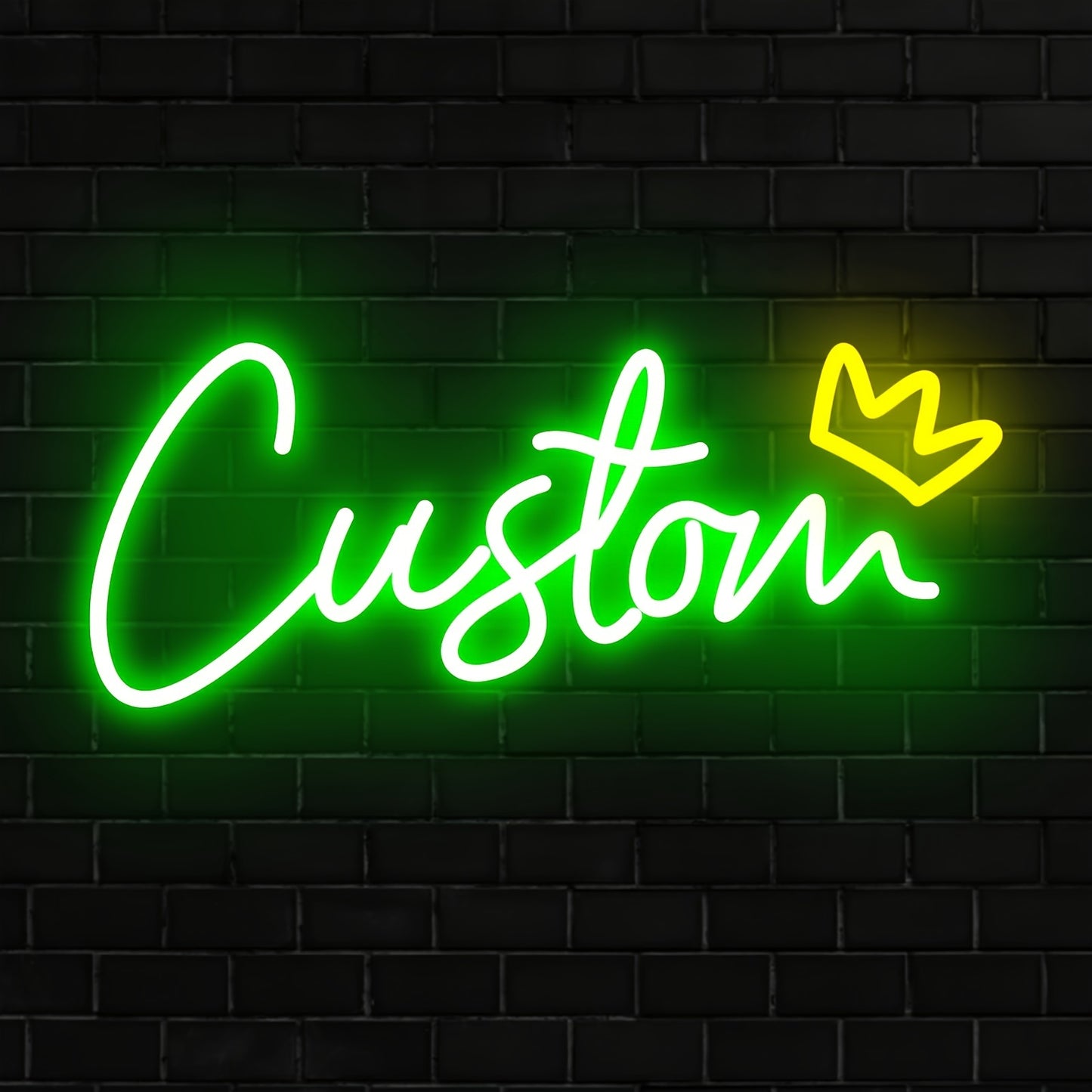 Customizable LED Neon Sign Light - Personalized Wall Mount Decor for Bedroom, Living Room, Party, Wedding, Birthday - USB Powered with Dimmable Push Button Control, Ideal Christmas Gift, Neon Signs for Wall