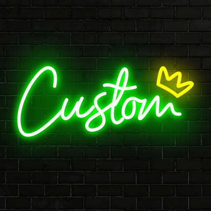 Customizable LED Neon Sign Light - Personalized Wall Mount Decor for Bedroom, Living Room, Party, Wedding, Birthday - USB Powered with Dimmable Push Button Control, Ideal Christmas Gift, Neon Signs for Wall