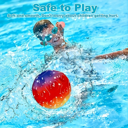 Durable High-Elasticity Water Balls for Adults - 7.01 cm PU Sensory Balls for Outdoor Water Games, Beach & Pool Fun - Perfect for Halloween, Christmas, Easter, Thanksgiving, New Year & More, Water Balloons, Holiday Celebratio