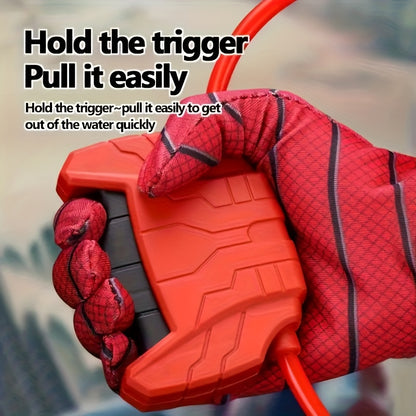 Spider Gloves Wrist Water Gun Set - Perfect for Youngsters' Outdoor Fun, Halloween & Christmas Gifts