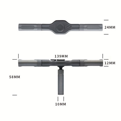 Compact 25-in-1 Magnetic Ratchet Screwdriver Set Detachable Handle & Precision Bits | for Phone/Watch/PC Repair | Home DIY Toolkit with Chrome Vanadium Steel