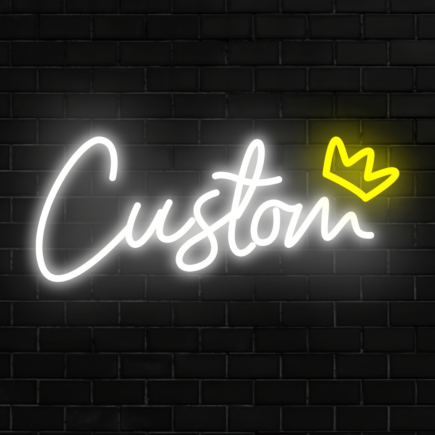 Customizable LED Neon Sign Light - Personalized Wall Mount Decor for Bedroom, Living Room, Party, Wedding, Birthday - USB Powered with Dimmable Push Button Control, Ideal Christmas Gift, Neon Signs for Wall